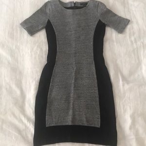 J. Crew Paneled Stretch Dress in Colorblock